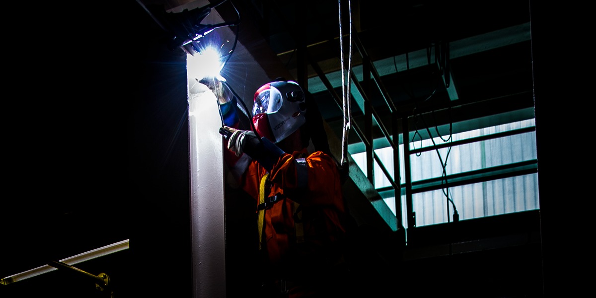 Weld IT welding. Risikovurdering, optimalisert, HMS